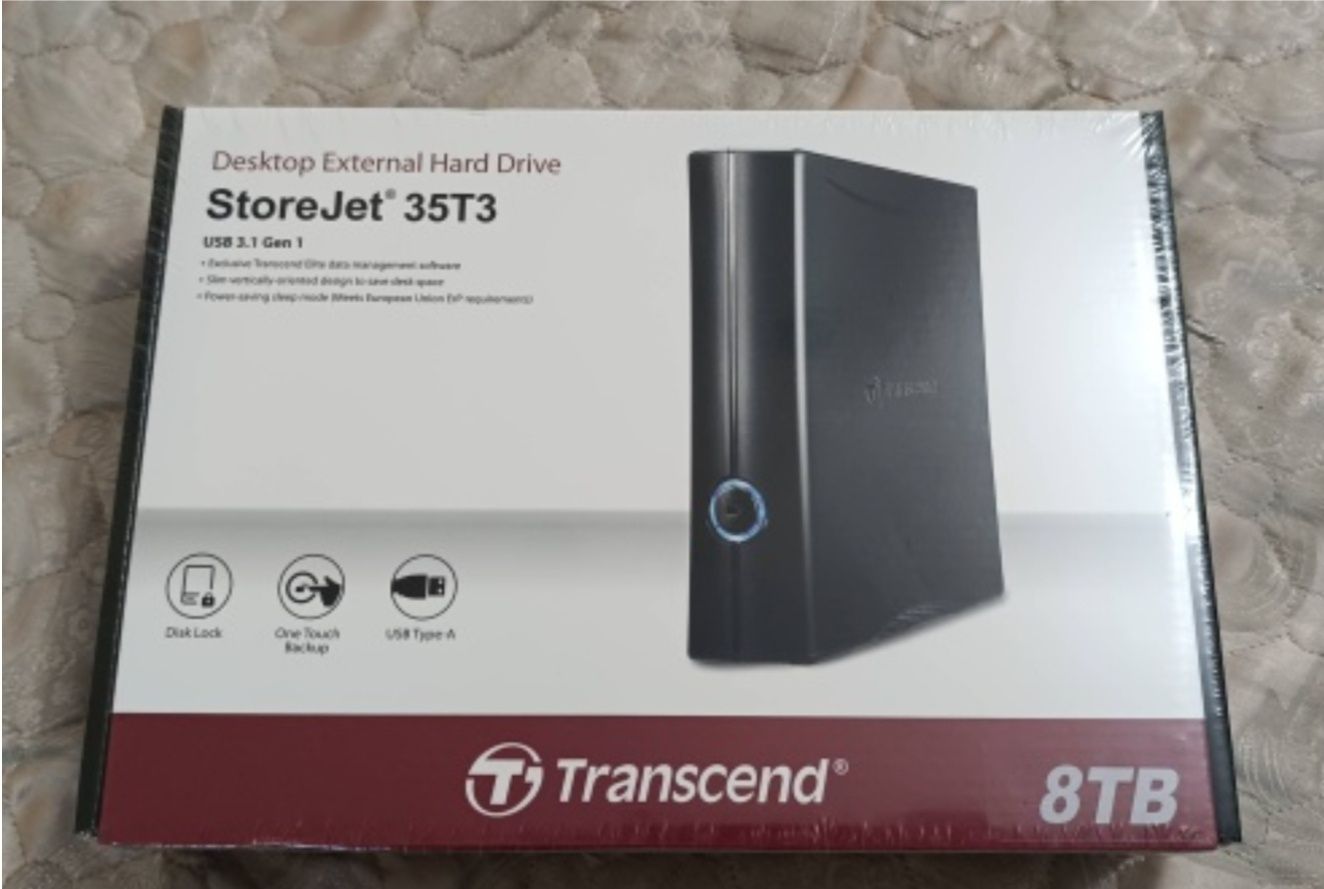 Жесткий диск на 8Tb