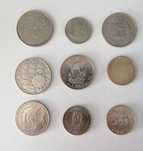 Lot 9 monede vechi comemorative Portugalia.