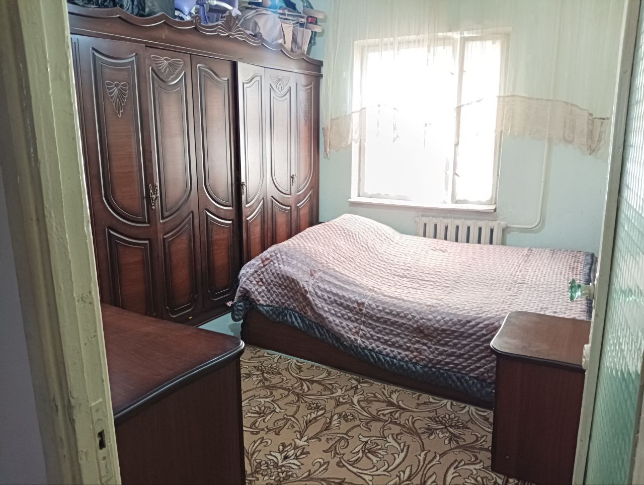 Продаётся 3-х комнатная квартира на первом этаже в Сергели 4