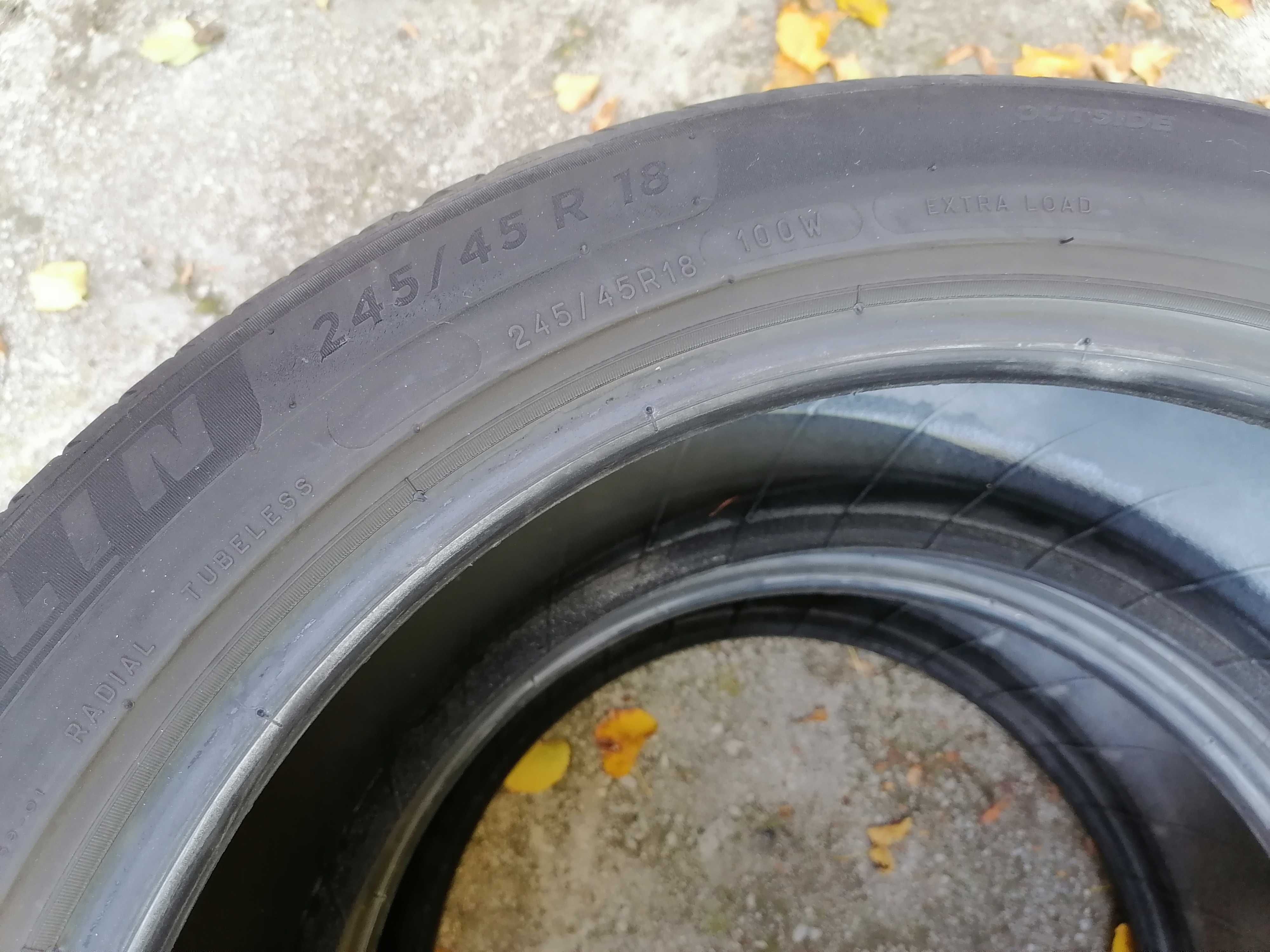 245/45/18 2бр.Michelin Летни гуми