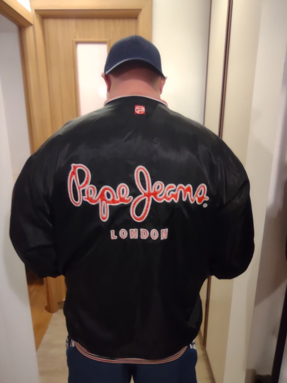 Chilipir okazie Geacă colegiu Pepe Jeans London hip hop rap