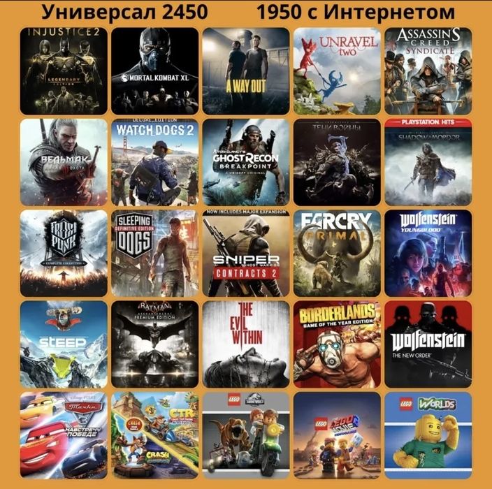 Продажа цифровых игр на PS4/PS5