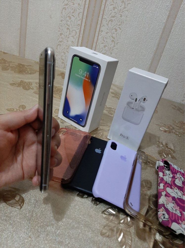 Iphone X с гарантией 256