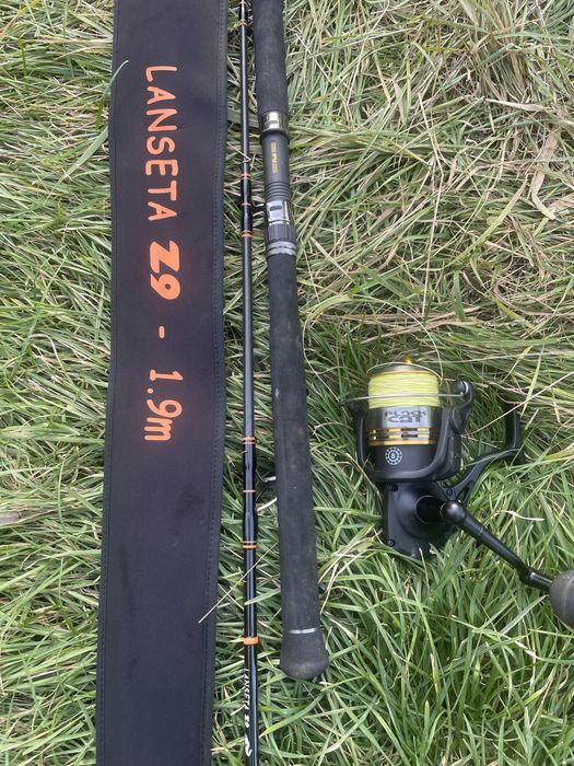 Lanseta cu mulineta pentru clonc