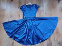 Rochie dans sportiv albastru regal