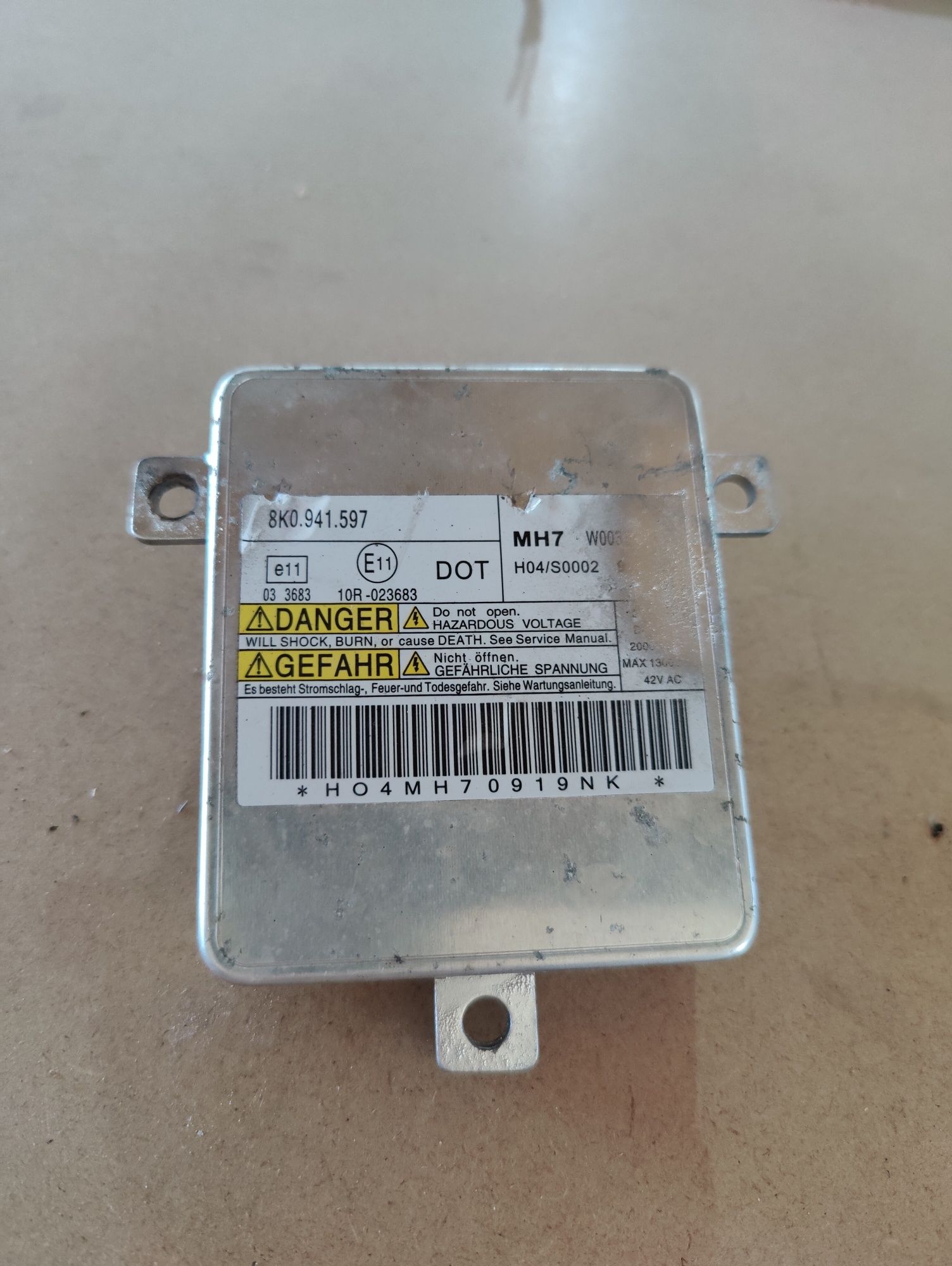 Droser balast far xenon Audi a4 b8 a5 q5 a6 4g c7 a7 a8 q3 a3