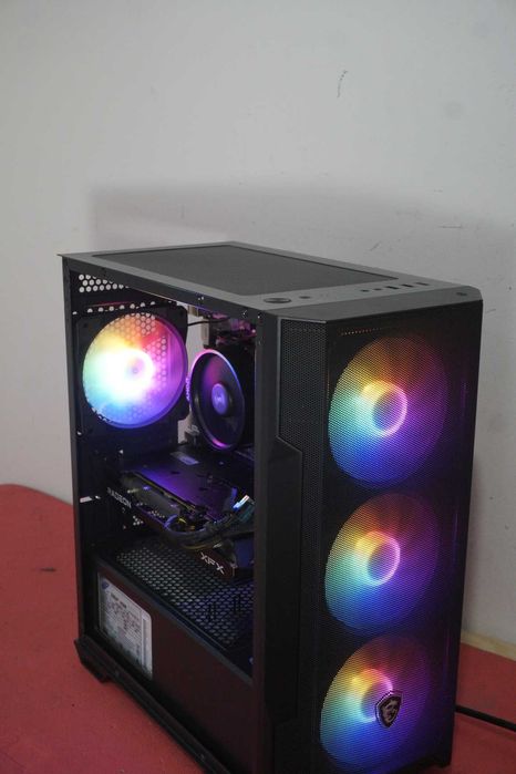 Gaming: Ryzen 4500/ 16GB/ 512GB SSD/ RX 6600/ RGB Case / Вкл.ДДС