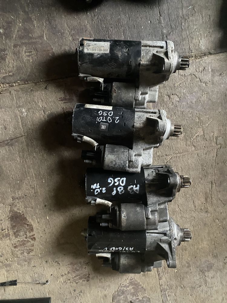 Стартери за 2.0TDI DSG, Audi A3, Golf 5, Passat 6,