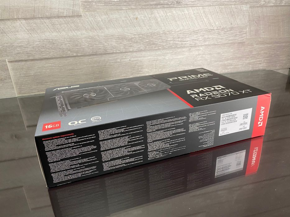 Placa video ASUS AMD RX 9070 XT PRIME-RX9070XT-O16G