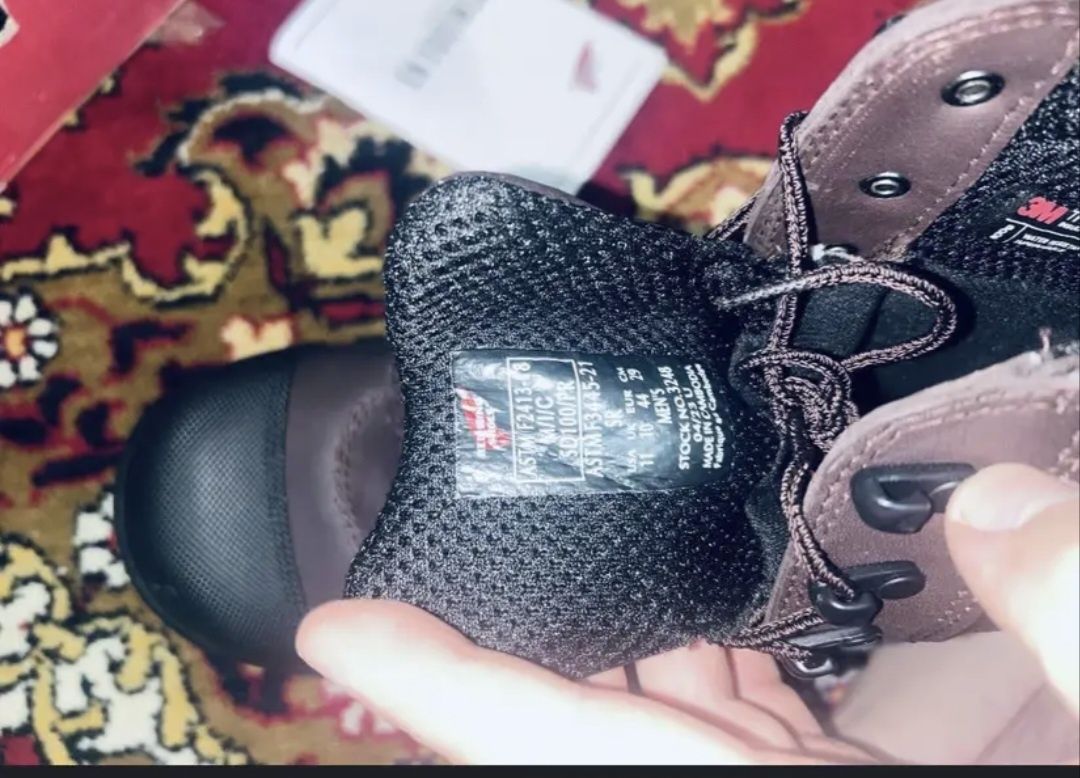 Red wing демесезонные спецобувь ботинки