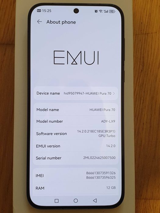 Huawei Pura 70-256 Gb, telefon profesional video & foto-garantie 2 ani