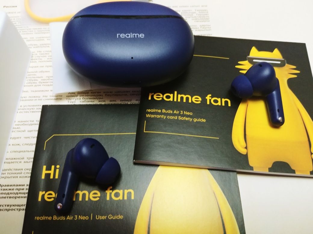 Продаю Наушники Realme Buds Air 3 RMA2105 синий