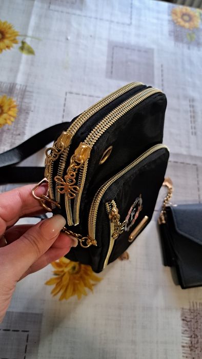 Geantă umăr plus portofel