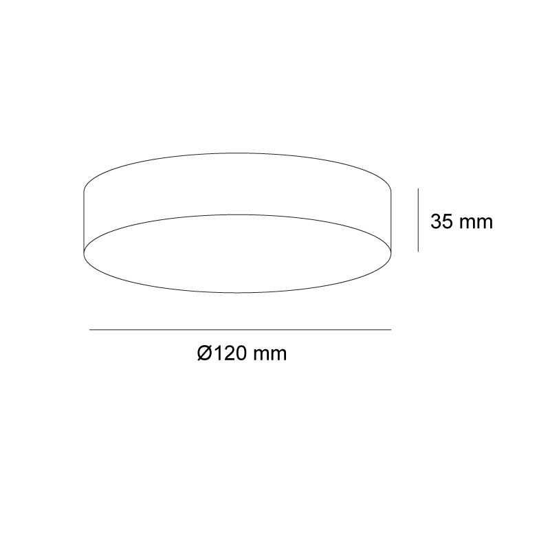 Опушен висящ LED Пендел Muna 2