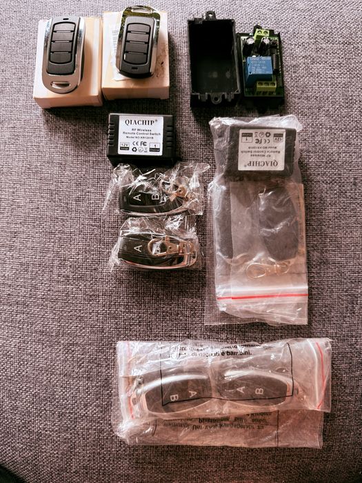 RF безжичен превключвател с 2 дистанционни – 433 MHz, DC 5-30V, 10A