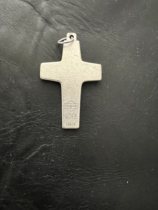 Cruce argint VEDELE italy stare noua,model deosebit,cantareste