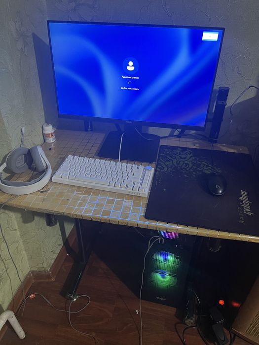 Игровой пк, corei5 10th, rtx 2060 super 8gb,32 gb озу + монитор 244ghz
