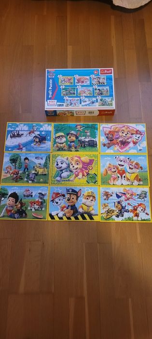Set 18 puzzle Paw Patrol- Patrula Catelusilor