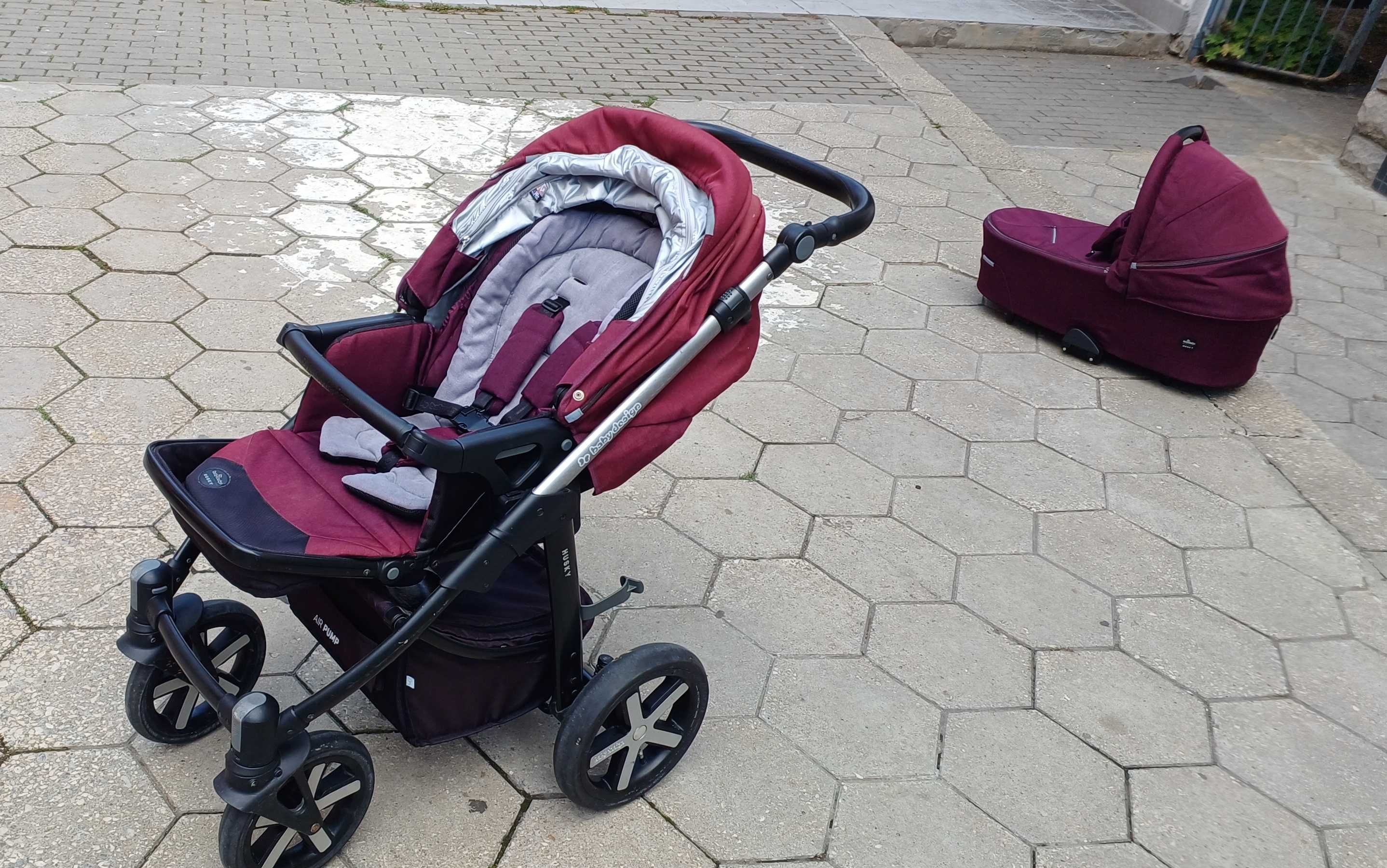 Количка 2в1 Baby Design Husky Violet