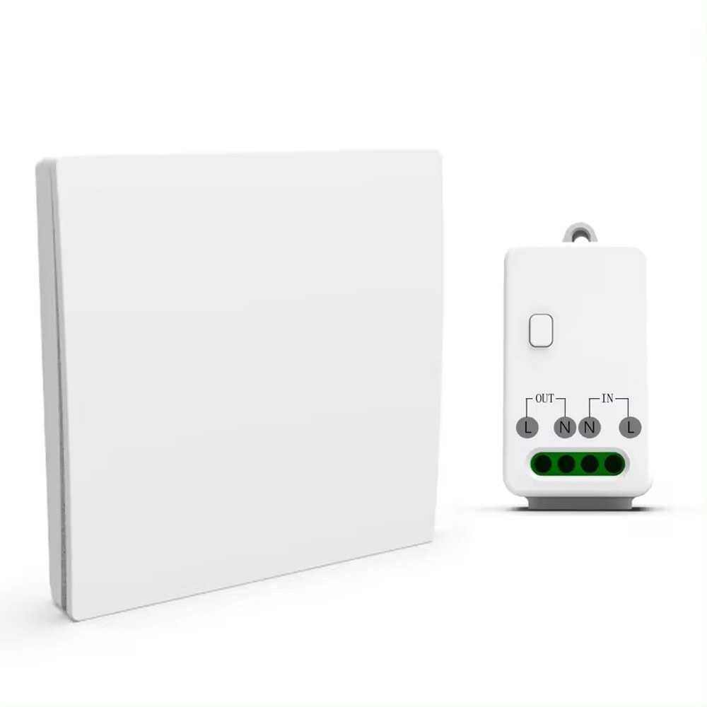 AVATTO TS11-WR Wi-Fi RF Кинетичен превключвател + Единичен бутон, TUYA