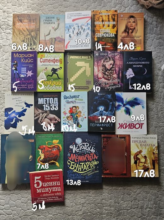 Разнообразни книги нови заглавия