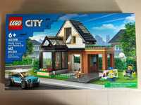 Sigilat! LEGO City Casa si masina electrica 60398