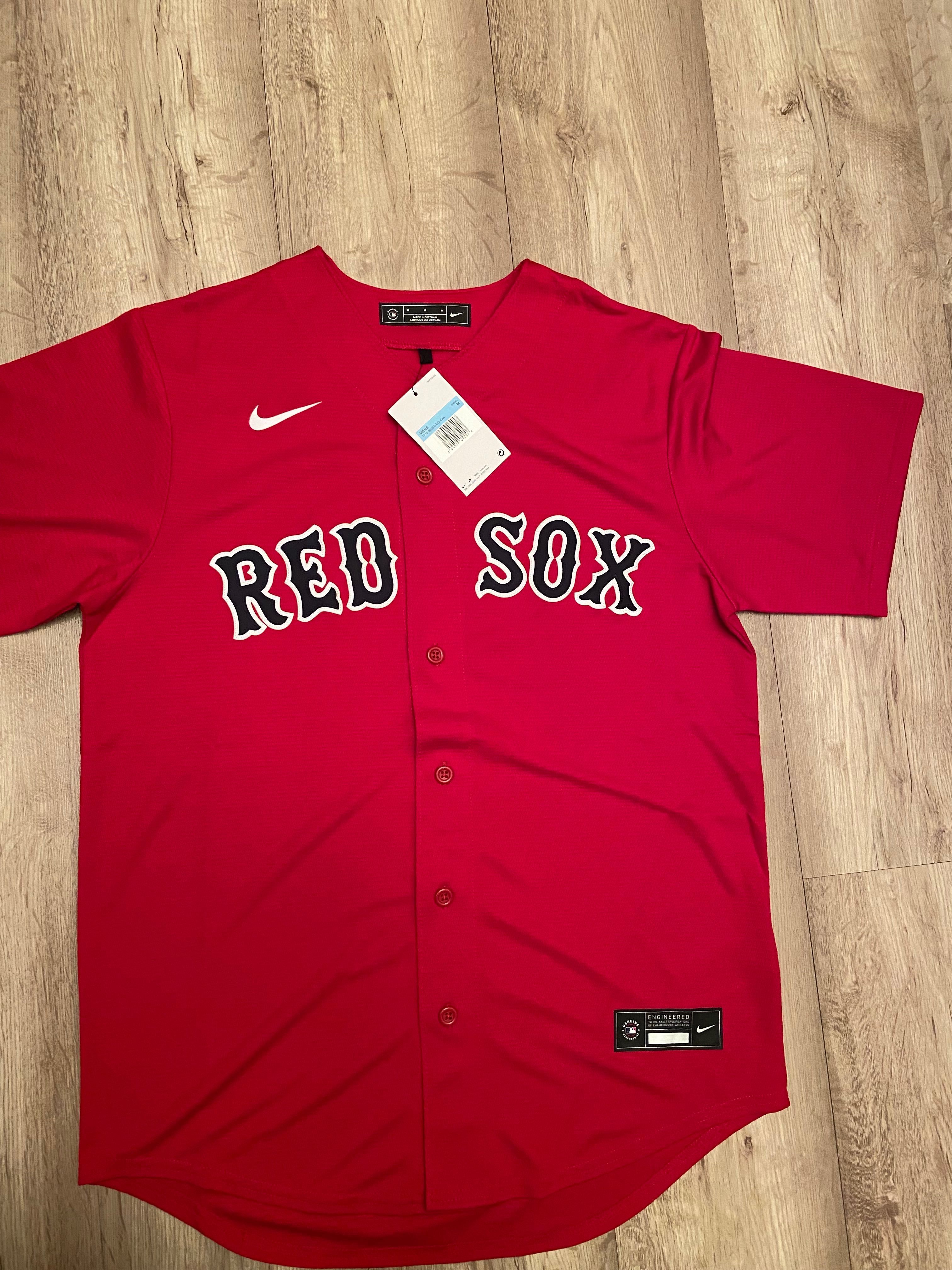 Boston Red Sox Nike Official Replica Alternate Jersey - Mens