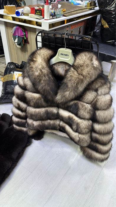 Blana naturala vulpe Full Maro