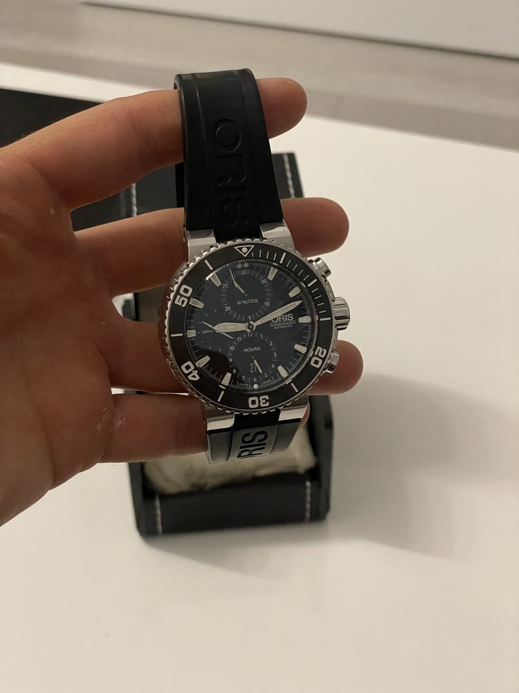 Ceas Oris Diving Aquis Chronograph