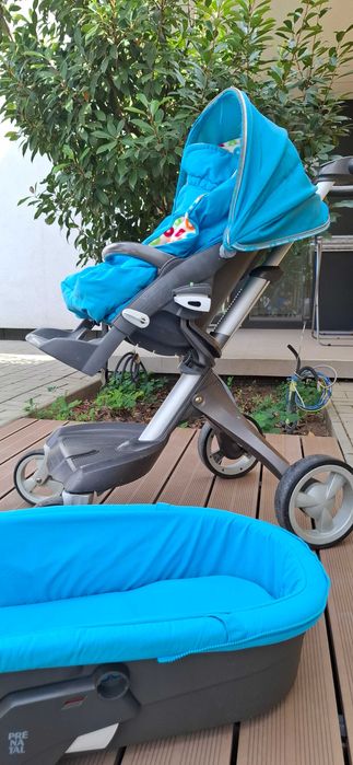 Vand carucior Stokke - parte sport + landou, utilizat