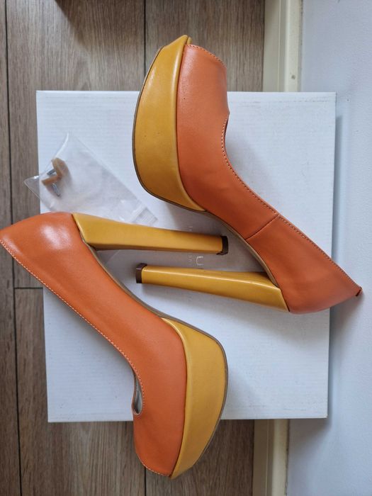 Pantofi piele naturala