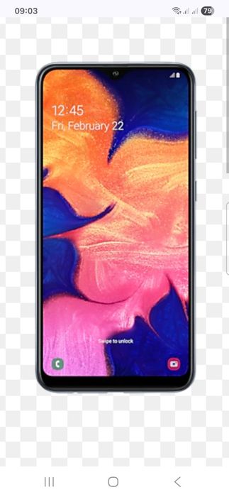 samsung a10 touch croit