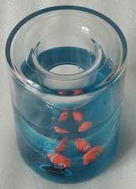 Стакан для зубных щёток с рыбками