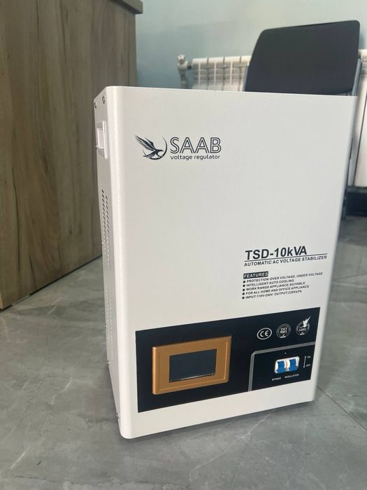 Saab TSD 10 kva 220W латерний стабилизатор напряжения, 10 квт оригинал