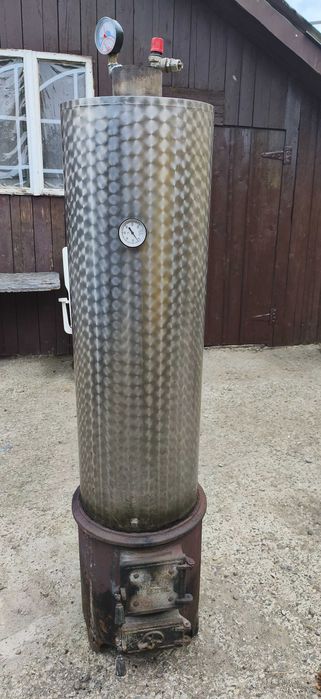 Boiler pe lemne de vânzare