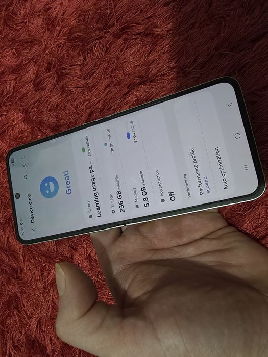 -Samsung Z Fold 6, Grey, 256Gb, 12Ram, doar telefonul, impecabil, star