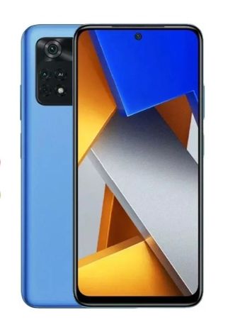 Росо М4 Pro 8Гб/256 Гб синий телефон смартфон
