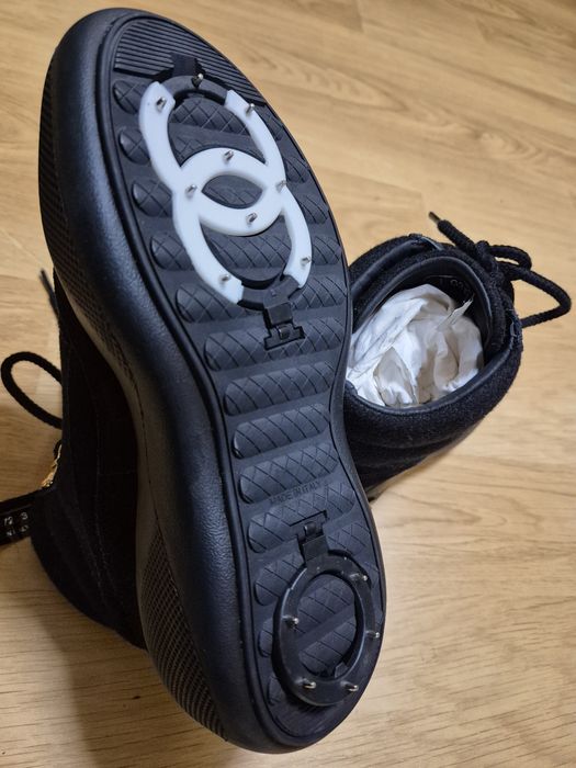 Chanel боти с грайфер за сняг