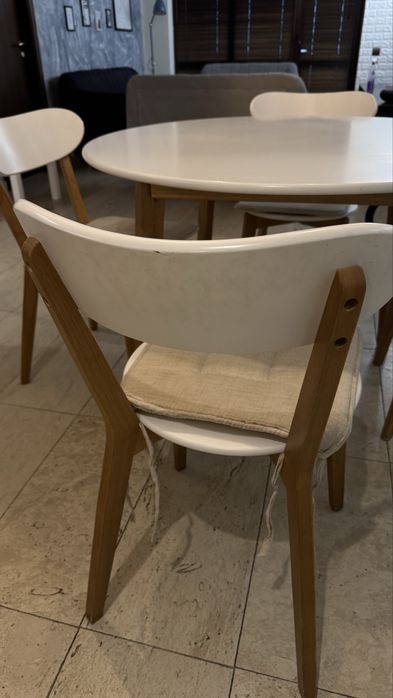 Комплект маса Ф105 с 4 столa