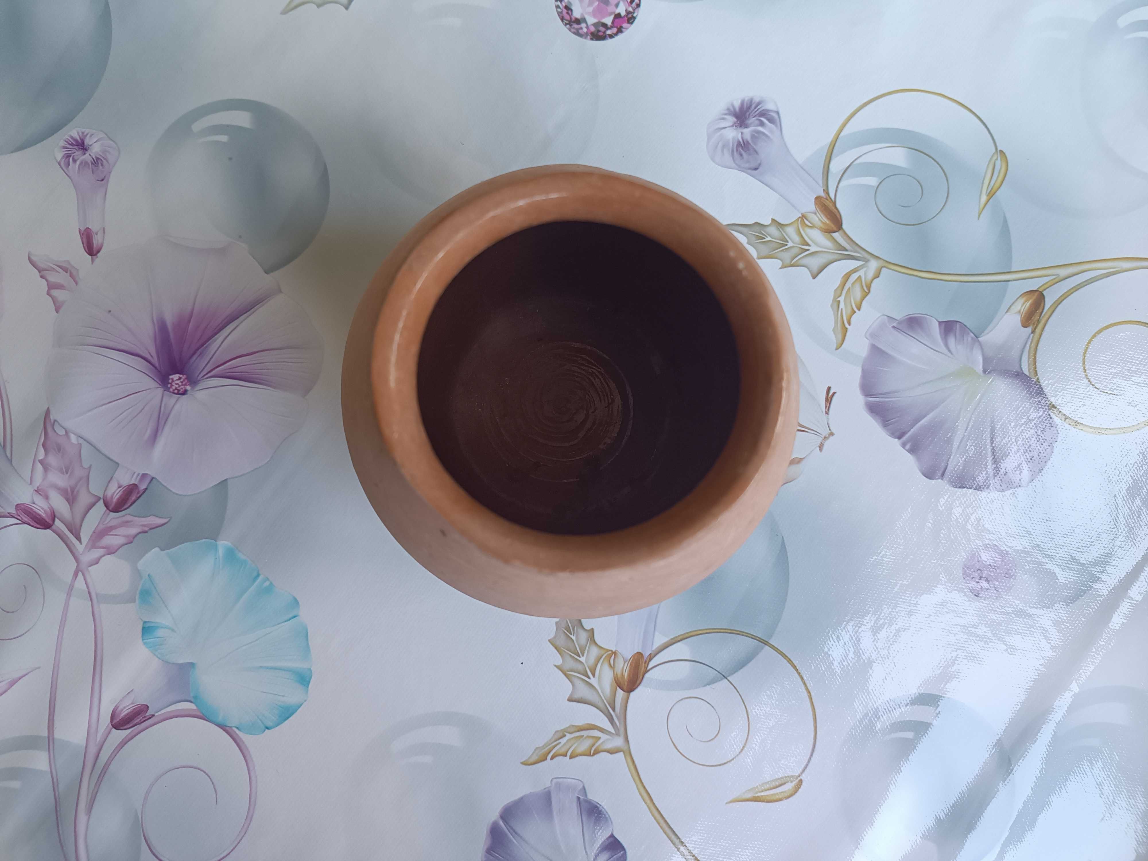 Глиняный горшок для творчества