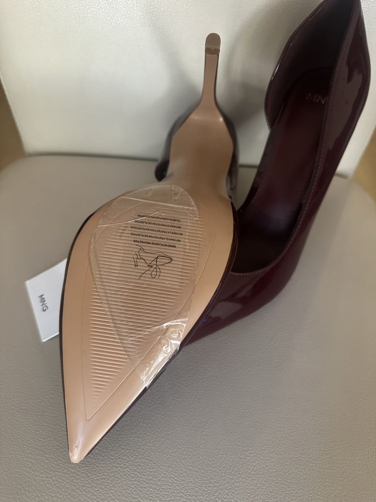 Високи токчета Mango 39