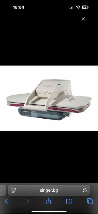 Парна преса Singer Steamy