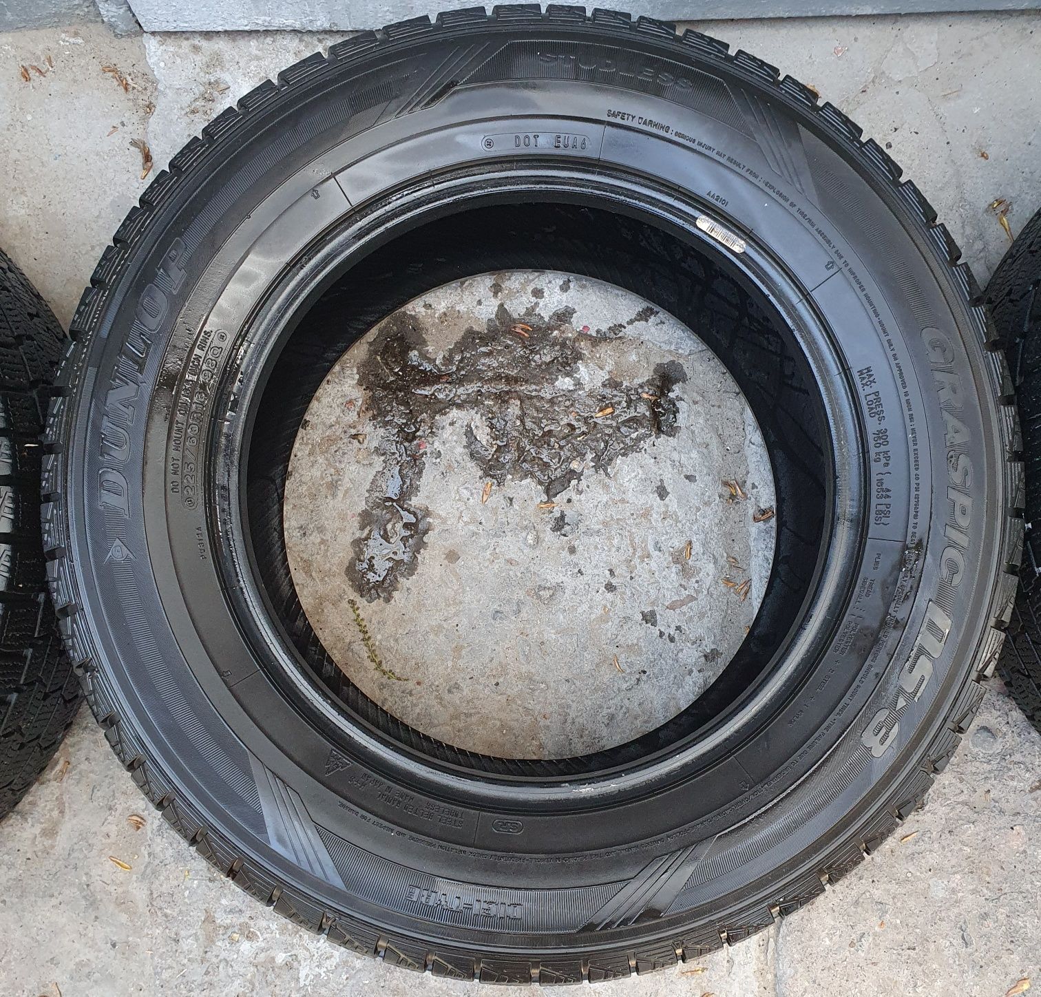 Резина зимняя DUNLOP GRASPIC DS-3 225/60 R 16