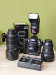 Nikon D3X trusa foto DSLR cu obiective profesionale