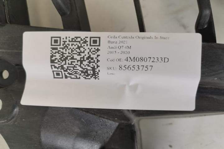 Grila Centrala Originala In Stare Buna 2021 Audi  Q7  4M [2015 - 2020]