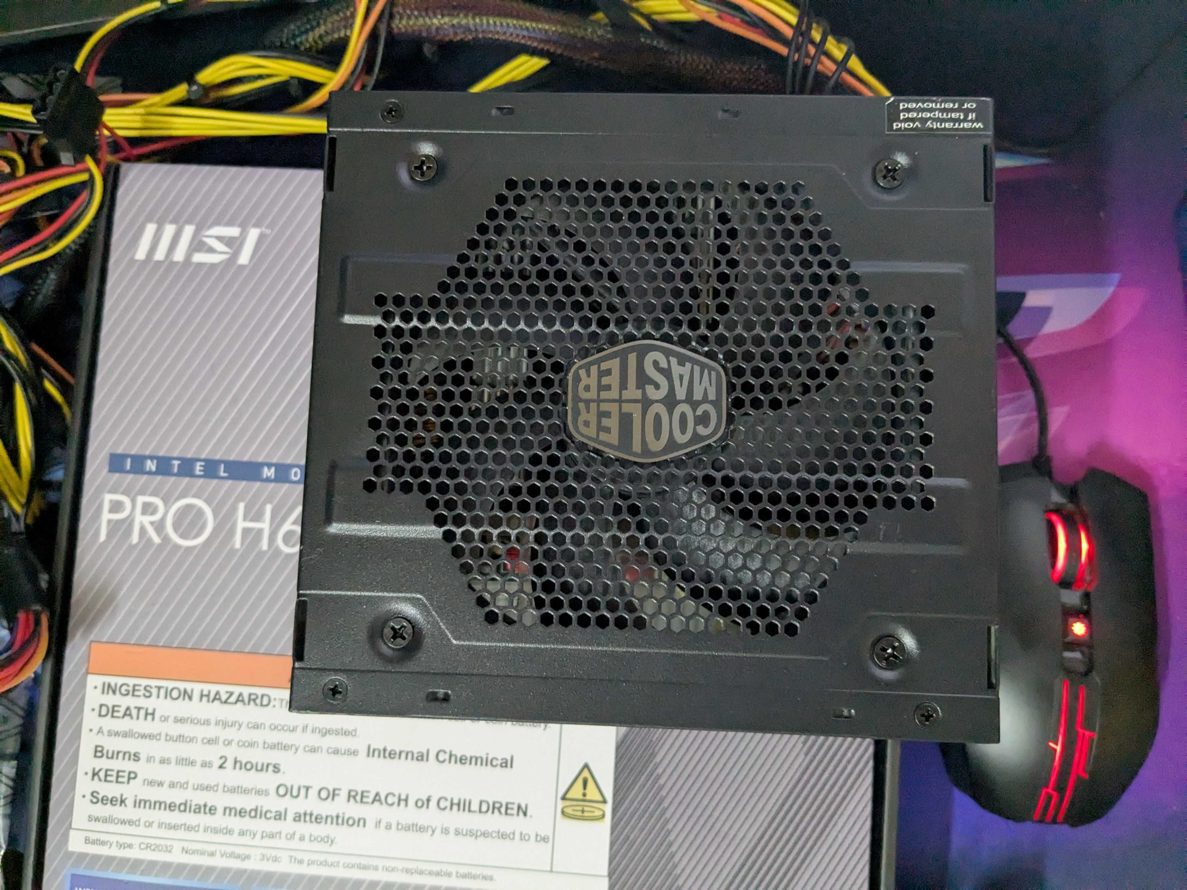 i3 12100 + msi PRO H610M-E + 32 GB DDR4 + Lexar M2 256GB + 600W