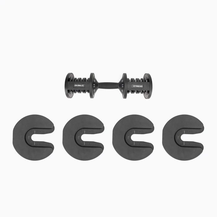 Регулируеми дъмбели TREXO 32 kg 2бр