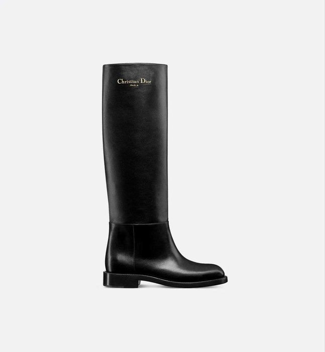Ботуши високи DIOR Boot 100% кожа