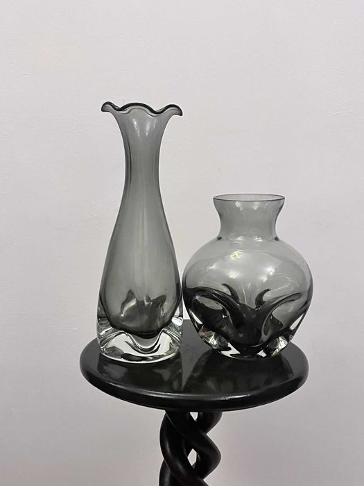 Set 2 piese vechi w germania cristal BLEYKRISTALL bibelouri bibelou