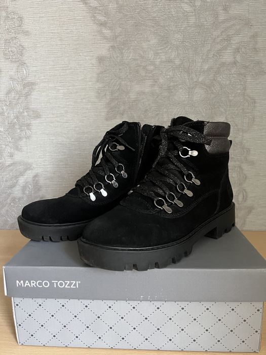 Ботинки зимние замшевые р.38